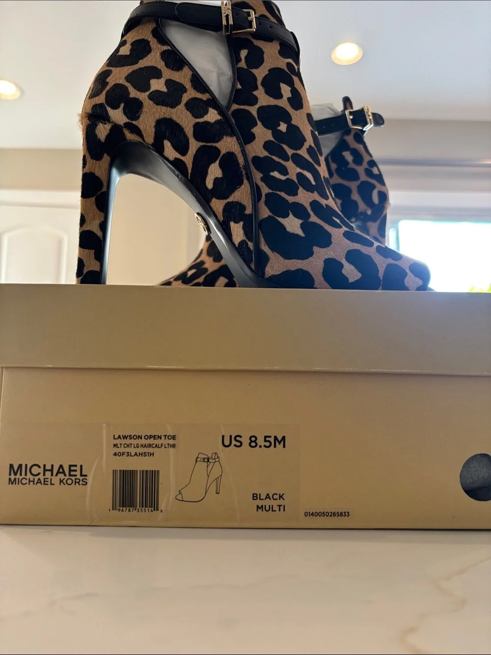 Michael Kors high kors leopard